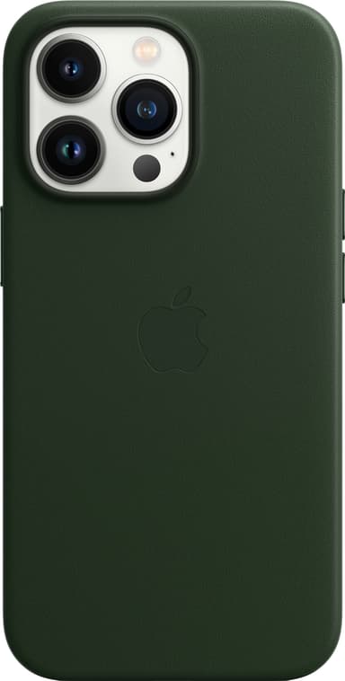iPhone 13 Pro skinndeksel med MagSafe (Sequoia Green)