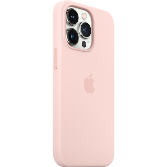 iPhone 13 Pro silikondeksel med MagSafe (krittrosa)