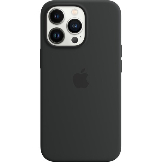 iPhone 13 Pro silikondeksel med MagSafe (midnatt)