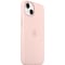 iPhone 13 silikondeksel med MagSafe (krittrosa)