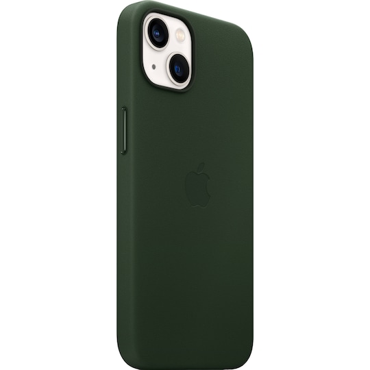 iPhone 13 skinndeksel med MagSafe (Sequoia Green)