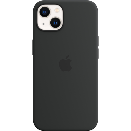 iPhone 13 silikondeksel med MagSafe (midnatt)