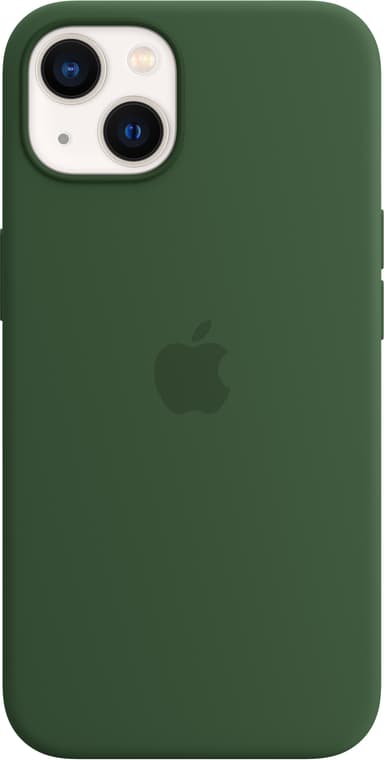 iPhone 13 silikondeksel med MagSafe (kløver)