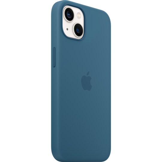 iPhone 13 silikondeksel med MagSafe (dueblå)