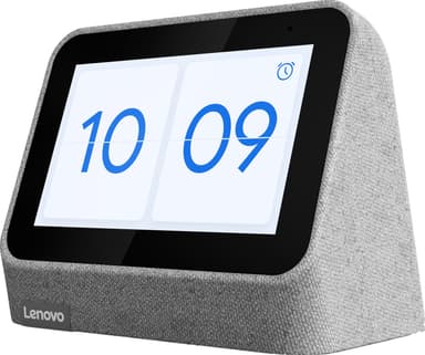 Lenovo Smart Clock 2 med Google Assistant (grå)