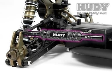 Hudy Socket Hex Driver 5.0 & 5.5 mm 170005