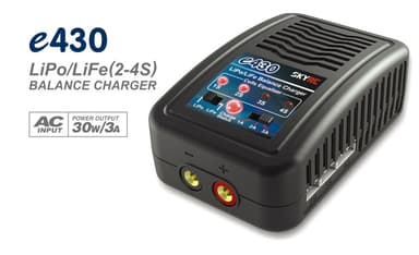 SkyRc E430 LiPo/Life Balanseringslader 2-4S 220V