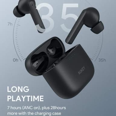 Aukey Earbuds EP-N5 Innebygd mikrofon, ANC, Bluetooth, svart