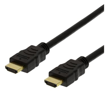 DELTACO HIGH-SPEED FLEX HDMI-kabel, 7M, 4K UHD, svart