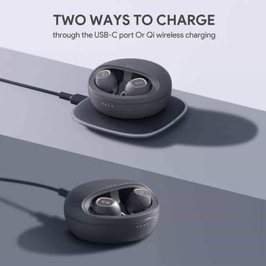 Aukey True Wireless Earbuds EP-T10 Key Series Innebygd mikrofon, In-ear, Bluetooth, Svart