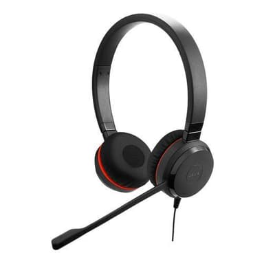 Jabra Evolve 30 II, Hodesett, Hodebånd, Kontor/kundesenter, Svart, Stereofonisk, 0,95 m