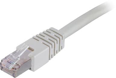 DELTACO F / UTP Cat6 patchkabel, LSZH, 50m, grå