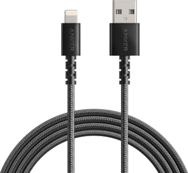 Anker PowerLine Select+ USB-A til LTG kabel 1,8m (sort)