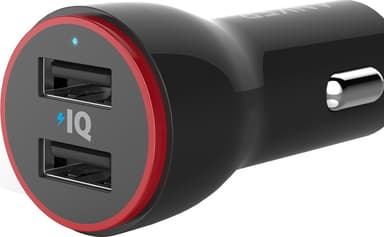 Anker PowerDrive 2 24W Dual USB billader (sort)