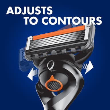 Gillette ProGlide barberhøvel for menn 596775 (sort/sølv)