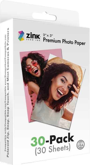 Polaroid ZINK Zero-Ink fotopapir 2” x 3” (30-pk.)
