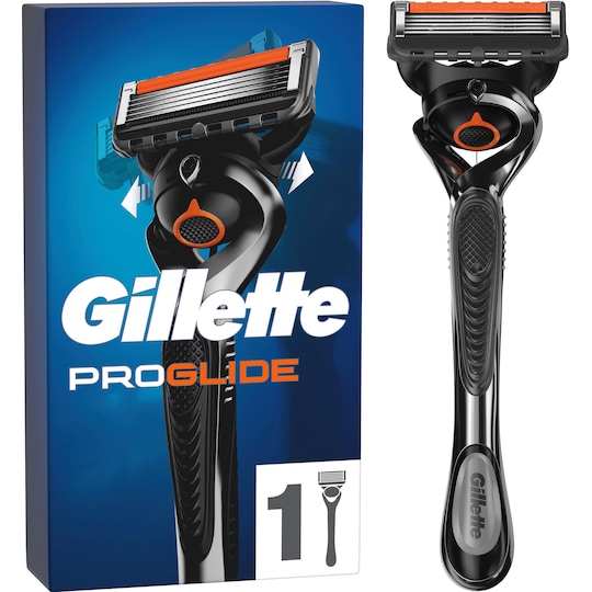 Gillette ProGlide barberhøvel for menn 596775 (sort/sølv)