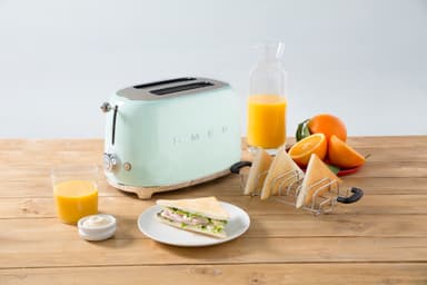 Smeg brødrister TSF01PGEU (pastellgrønn)