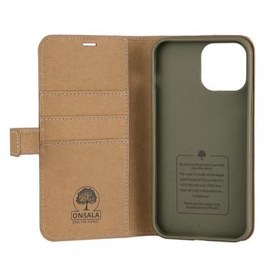 Onsala iPhone 13 Pro Max Etui ECO Wallet Sand