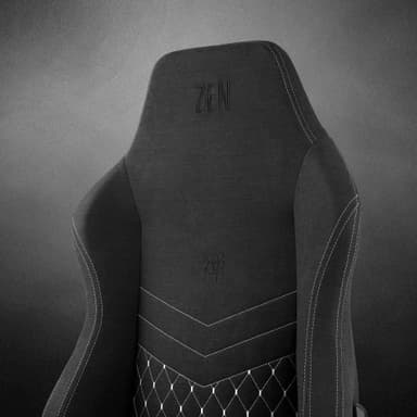 Zen Saga Cloth gamingstol (sort)