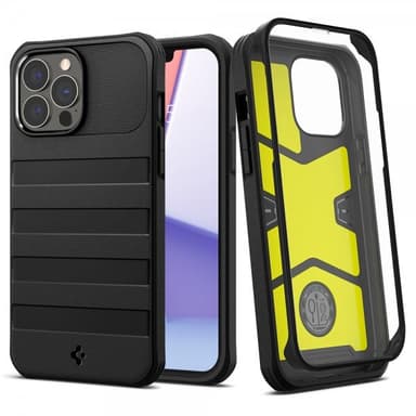 Spigen iPhone 13 Pro Max Deksel Geo Armor 360 Svart