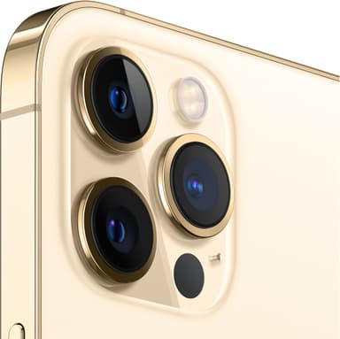iPhone 12 Pro Max - 5G smarttelefon 256 GB (gull)