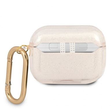 Guess AirPods Pro Deksel Glitter Case Gull