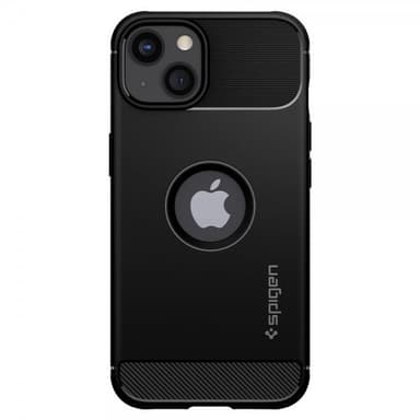 Spigen iPhone 13 Deksel Rugged Armor Matte Black
