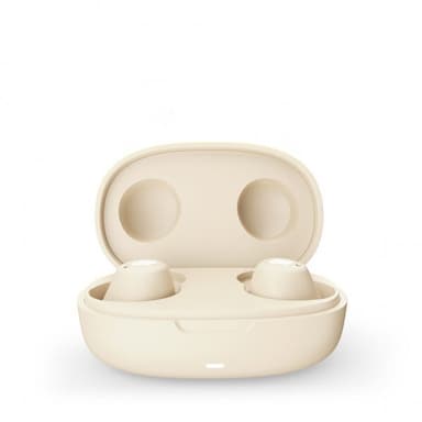 Urbanista Lisbon helt trådløse in-ear hodetelefoner (vanilla cream)