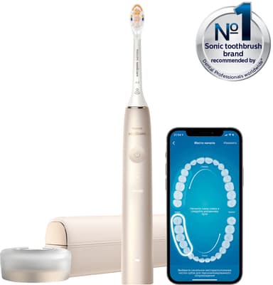 Philips Sonicare Prestige 9900 elektrisk tannbørste HX999211 (champagne)