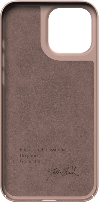 Nudient Thin v3 iPhone 13 Pro Max deksel (rosa)