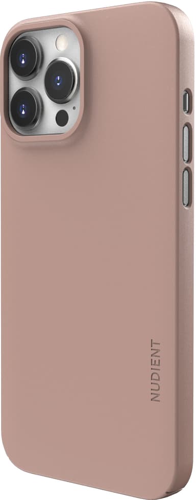 Nudient Thin v3 iPhone 13 Pro Max deksel (rosa)