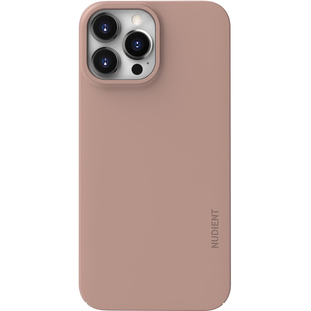 Nudient Thin v3 iPhone 13 Pro Max deksel (rosa)