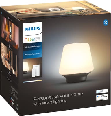 Philips Hue Wellness bordlampe (sort)