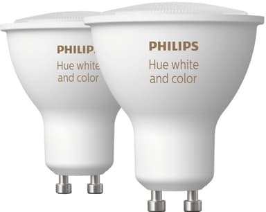 Philips Hue WCA 4,3W GU10 2-pk.