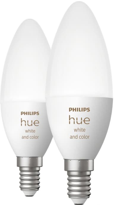 Philips Hue WCA 4W B39 E14 2-pk.