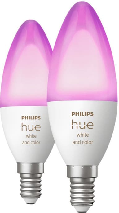 Philips Hue WCA 4W B39 E14 2-pk.