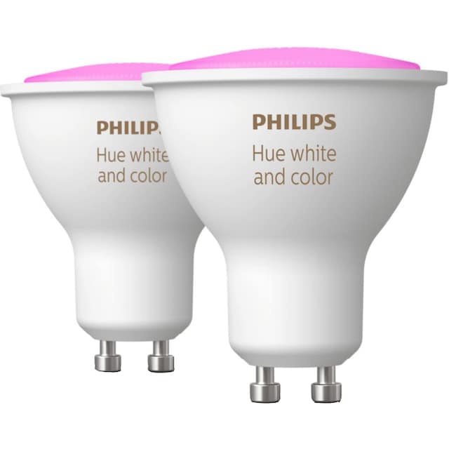 Philips Hue WCA 4,3W GU10 2-pk.