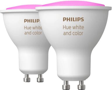 Philips Hue WCA 4,3W GU10 2-pk.