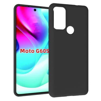 Silikon deksel Motorola Moto G60S - Svart