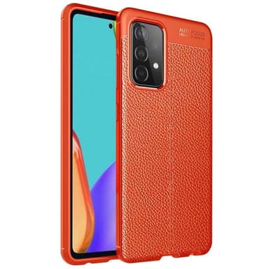 Skinnmønster TPU-deksel Samsung Galaxy A52s 5G - RØD