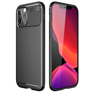 Carbon silikon deksel Apple iPhone 13 Pro (6.1")  - Svart