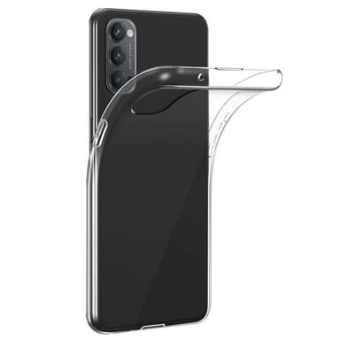 Silikondeksel gjenomsiktig Oppo Reno5 5G