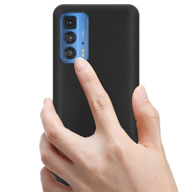 Silikon deksel Motorola Edge 20 Pro - Svart