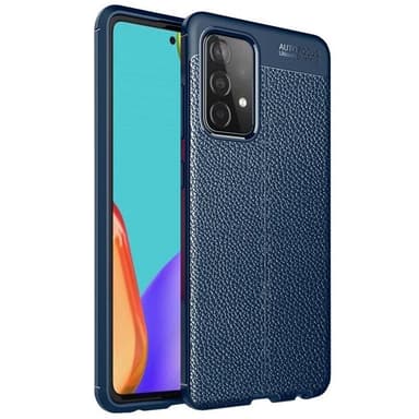 Skinnmønster TPU-deksel Samsung Galaxy A52s 5G  - Blå