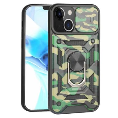 Camo deksel 3i1 Apple iPhone 13  - Grønn