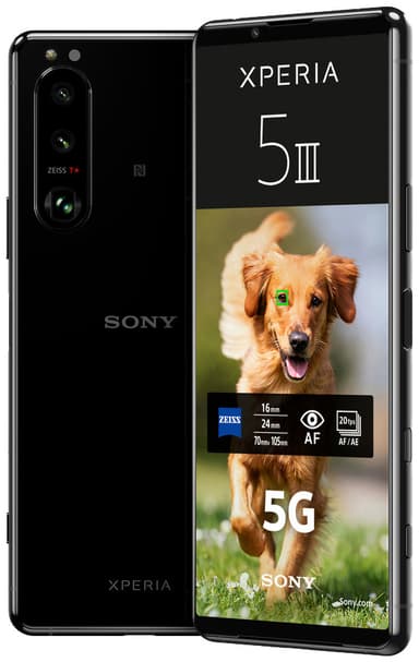 Sony Xperia 5 III – 5G smarttelefon (sort)