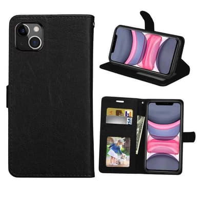 Lommebokdeksel 3-kort Apple iPhone 13  - Svart