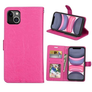 Lommebokdeksel 3-kort Apple iPhone 13 mini  - Rosa