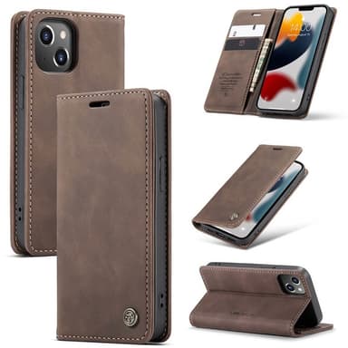 CaseMe Smart FlipCase Apple iPhone 13 mini  - Kaffe